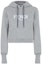 Buy (Women) FENDI FW22 Oversized Logo Hoodie Sweatshirt in Gray. FS7516ALCBF1IHH