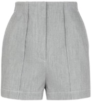 (Women) FENDI FW22 High-Waisted Straight Shorts Women Grey. FLP771ALCCF1IHH (Women) FENDI FW22 High-Waisted Straight Shorts Women Grey. FLP771ALCCF1IHH