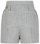 Lookbook (Women) FENDI FW22 High-Waisted Straight Shorts Women Grey. FLP771ALCCF1IHH