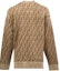Lookbook (Women) FENDI FW22 Monogram Jacquard Knit Pullover Sweater Women’s Light Brown FZX860ALAPF10W1