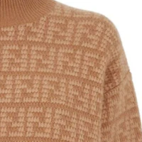 Sizing (W) FENDI FW23 全版印花高領長袖毛衣 FZXA79AQYNF0QB8