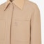 Shop (W) FENDI FW24 米色logo翻領釦扣長袖外套 FJ7561AJYFF1PNO