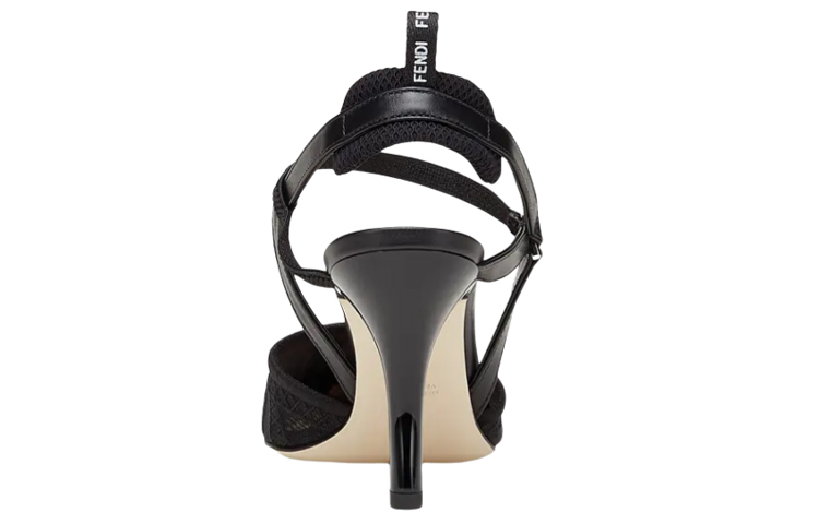 (W) Fendi High-Heel Sandals 'Black Breathable CMFT' 圖 5