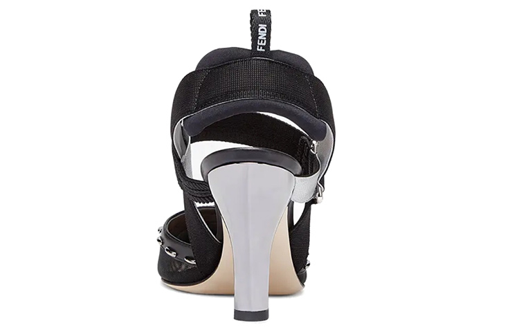 (W) Fendi High-Heeled Sport Sandals 'Black Fashion' 圖 4