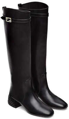 (Women) Fendi High-Top 'Fashion Versatile Leather Black' 8W7094NA7F0QA1 Lookbook (Women) Fendi High-Top 'Fashion Versatile Leather Black' 8W7094NA7F0QA1