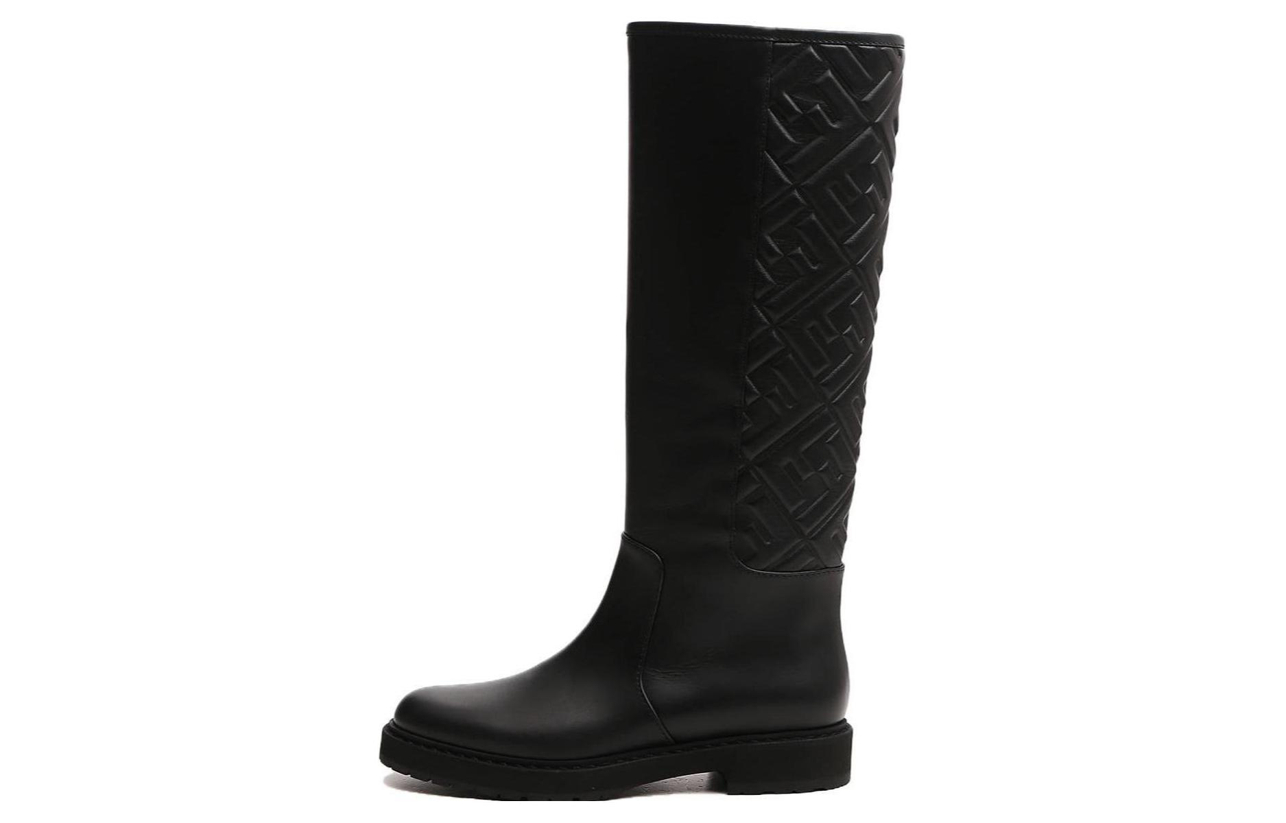 (Women) Fendi High-Top 'Sleek Black Leather' 8U8036AC7YF0ABB