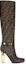 Order (W) Fendi Hoge Laarzen ''Eenvoudig Bruin Leren Design'' 8W8440AJZFF1D1C
