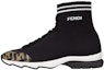 Buy (W) Fendi Sneaker High-Top Slip-On 'Logo Hitam' 8T6835A622F15EJ