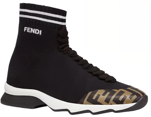 (W) Fendi Sneaker Slip-On Alte ''Logo Nero'' 8T6835A622F15EJ Lookbook (W) Fendi Sneaker Slip-On Alte ''Logo Nero'' 8T6835A622F15EJ