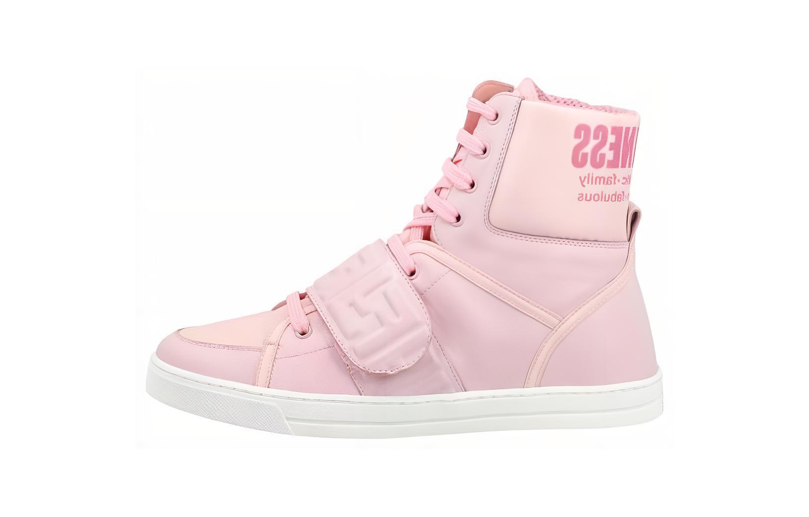 (W) Fendi High-Top Sneaker 'Pink CMFT Strap'