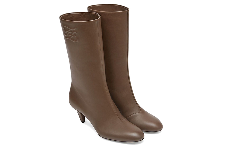 (W) Fendi High-Top Sneaker Boot 'CMFT Warm Brown' 圖 3