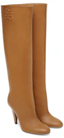 Lookbook (Women) Fendi High Heel Round Toe Boots 'Brown Leather' 8W8223AGDVF1FA0