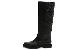 (Women) Fendi High-Top 'Sleek Black Leather' 8U8036AC7YF0ABB (Women) Fendi High-Top 'Sleek Black Leather' 8U8036AC7YF0ABB