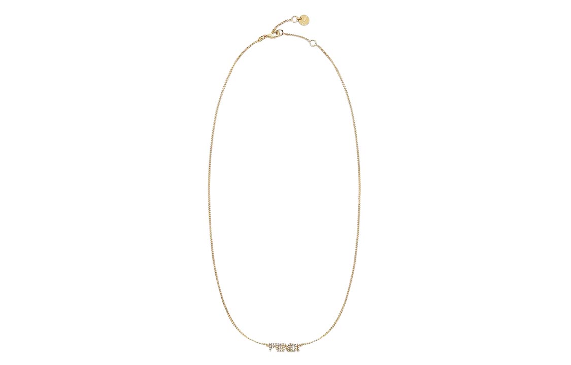 (Women) FENDI Iconic Brass Necklace in Gold. 8AH252A44GF089U 圖 3