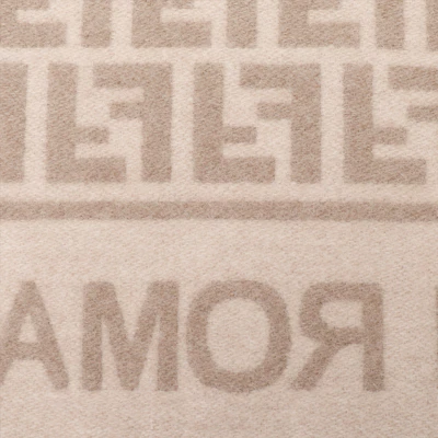 (Women) FENDI Jacquard Fringe Wool Scarf for Women - Gray FXT113AQCWF0QD3 Shop (Women) FENDI Jacquard Fringe Wool Scarf for Women - Gray FXT113AQCWF0QD3