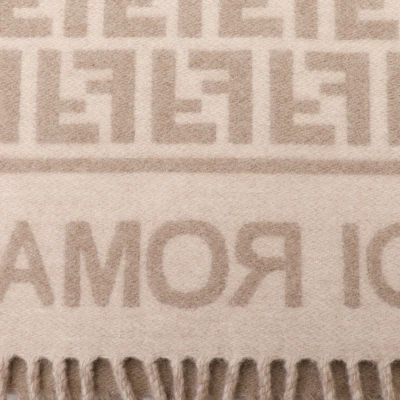 (Women) FENDI Jacquard Fringe Wool Scarf for Women - Gray FXT113AQCWF0QD3 Purchase (Women) FENDI Jacquard Fringe Wool Scarf for Women - Gray FXT113AQCWF0QD3