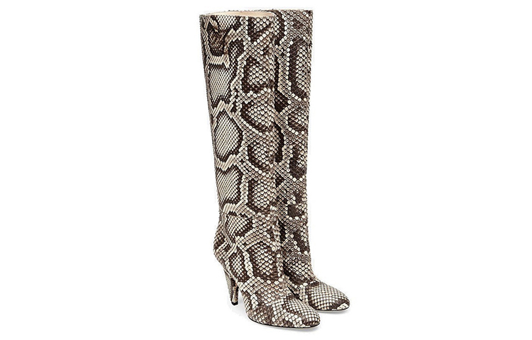 (W) Fendi Karligraphy 'Grey Snakeskin Embossed' 圖 4