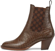 (Women) Fendi Karligraphy Chelsea Boot 'Brown Leather' 8T8181AGE3F1EUP (Women) Fendi Karligraphy Chelsea Boot 'Brown Leather' 8T8181AGE3F1EUP