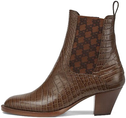(Women) Fendi Karligraphy Chelsea Boot 'Brown Leather' 8T8181AGE3F1EUP Buy (Women) Fendi Karligraphy Chelsea Boot 'Brown Leather' 8T8181AGE3F1EUP