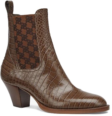 (Women) Fendi Karligraphy Chelsea Boot 'Brown Leather' 8T8181AGE3F1EUP Order (Women) Fendi Karligraphy Chelsea Boot 'Brown Leather' 8T8181AGE3F1EUP