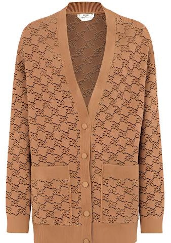 women-fendi-knitted-cardigan-brown-v-neck-full-print-casual-long-sleeve-fzc-920-ahedf-1-flf