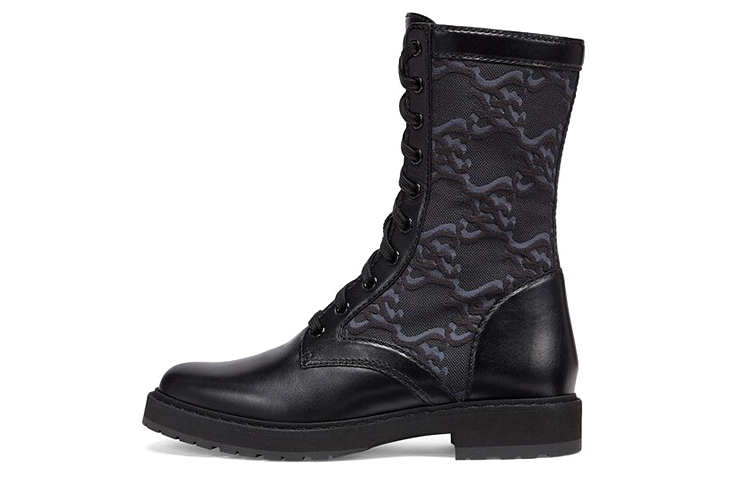 (Women) Fendi Leather Biker Boot 'Black'  8T8213-AGEJ-F1OS5