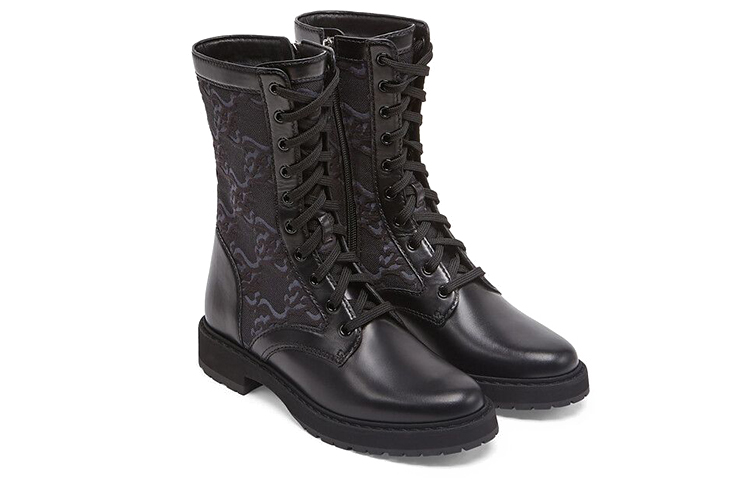 Lookbook (W) 펜디 가죽 바이커 부츠 (블랙) 8T8213-AGEJ-F1OS5