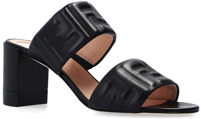 (Women) Fendi Leather Block-Heel Peep-Toe Mule 'Black Fashion' 8R8127ABOHF0ABB Lookbook (Women) Fendi Leather Block-Heel Peep-Toe Mule 'Black Fashion' 8R8127ABOHF0ABB