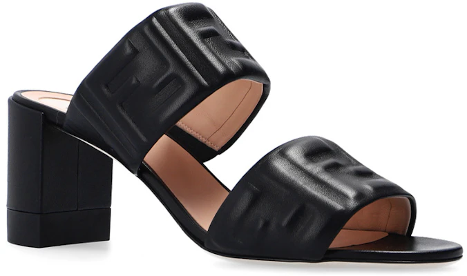 (W) Fendi Mule in Pelle Tacco Largo Peep-Toe ''Moda Nera'' 8R8127ABOHF0ABB Lookbook (W) Fendi Mule in Pelle Tacco Largo Peep-Toe ''Moda Nera'' 8R8127ABOHF0ABB