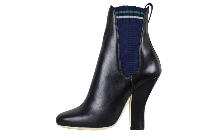 (Women) Fendi Leather Chelsea Boot 'Black' 11690179UB