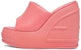 (W) Sandal Fesyen Kulit Fendi Tapak Tebal 'Pink' 8R8405NBAF1K9Y
