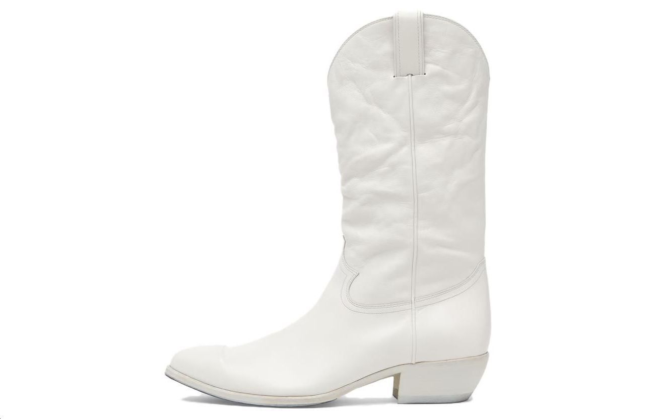 Buy (W) Bota de Tobillo Fendi de Cuero Blanco Moda y Comodidad 8W8490AQZ0F0QU7