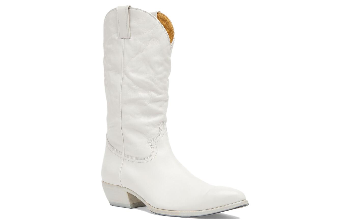 Order (W) Bota de Tobillo Fendi de Cuero Blanco Moda y Comodidad 8W8490AQZ0F0QU7