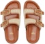Lookbook (W) Sandal Rata Kulit Bertali Ganda Fendi 'Coklat Fesyen' 8X8326AO0DF1LR0