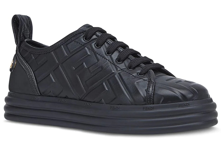 Lookbook (Women) Fendi Leather Flatform Black 8e8017aadsf0qa1