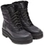 Shop (W) But Fesyen Buku Lali Kulit Lace-Up Fendi 'Hitam' 8T8245AKXQF150G