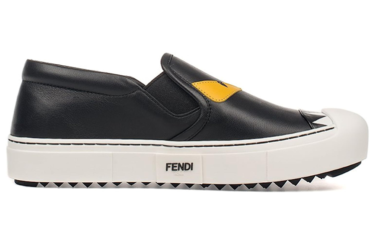 (W) Fendi Leather Low-Top Platform 'Black Fashion' 圖 2