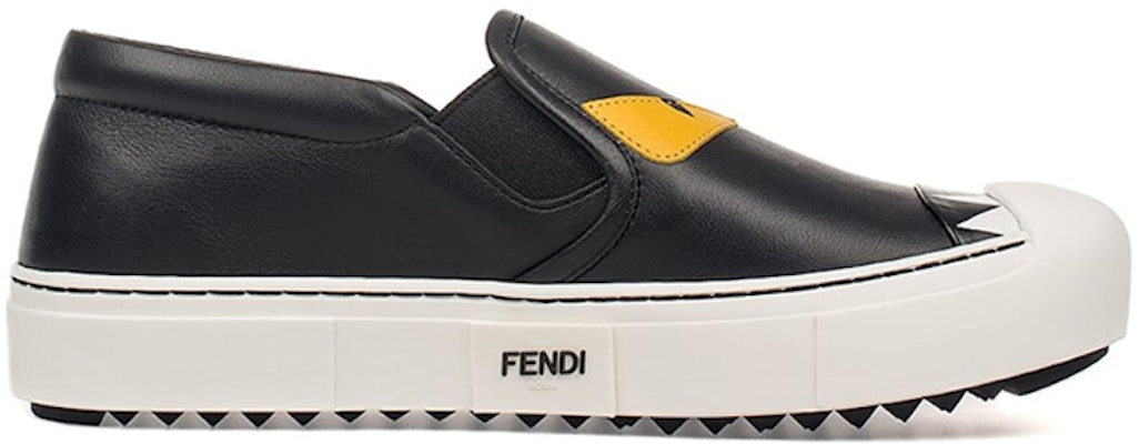 (W) Fendi Kulit Tapak Rata Rendah 'Fesyen Hitam' 8E51104RUF0700 Order (W) Fendi Kulit Tapak Rata Rendah 'Fesyen Hitam' 8E51104RUF0700