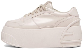 (Women) Fendi Leather Low-Top Platform Sneaker 'Beige' 8E8406PJQF084J (Women) Fendi Leather Low-Top Platform Sneaker 'Beige' 8E8406PJQF084J