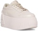 Order (W) Fendi Sneakers Kulit Bertapak Rendah Wanita 'Beige' 8E8406PJQF084J