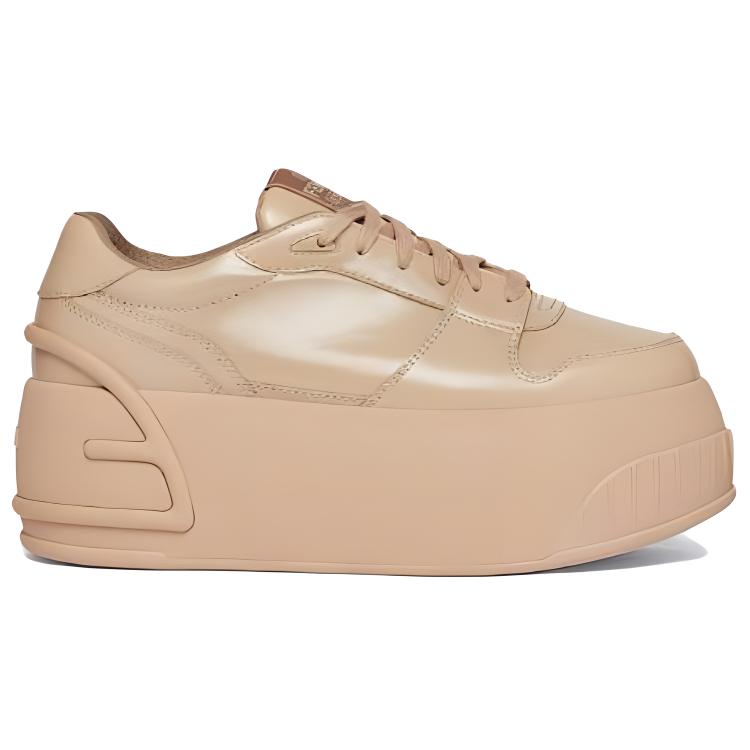 (W) Fendi Leather Low-Top Platform Sneaker 'Pink' 圖 2