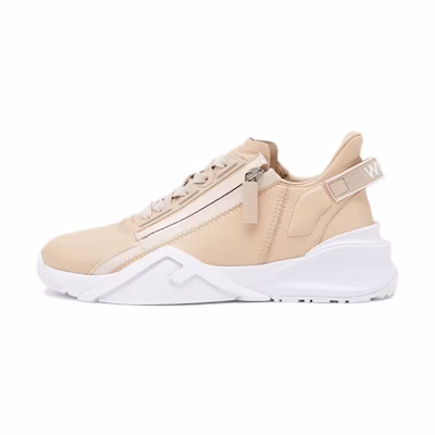 (W) Fendi Leather Low-Top Sneaker 'Pink'