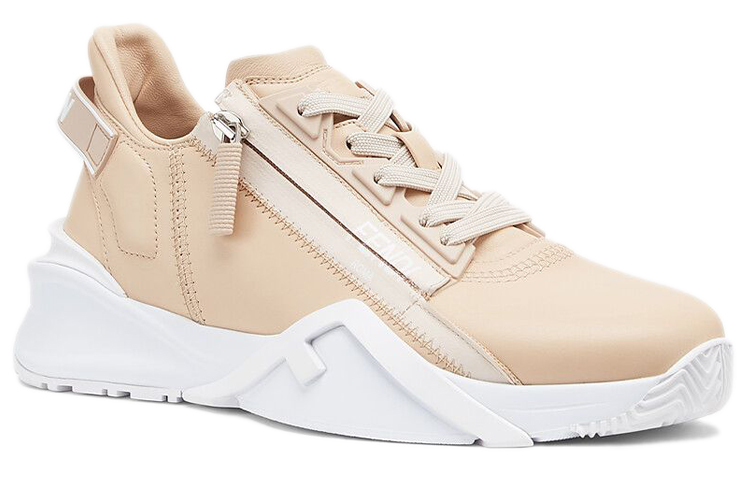 (W) Fendi Leather Low-Top Sneaker 'Pink' 圖 3