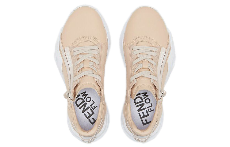 (W) Fendi Leather Low-Top Sneaker 'Pink' 圖 4