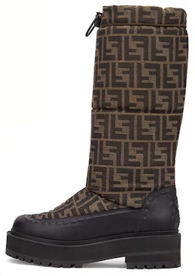 (Women) Fendi Leather Mid-Calf Boots 'Brown' 8U8182AHGKF13CV Buy (Women) Fendi Leather Mid-Calf Boots 'Brown' 8U8182AHGKF13CV