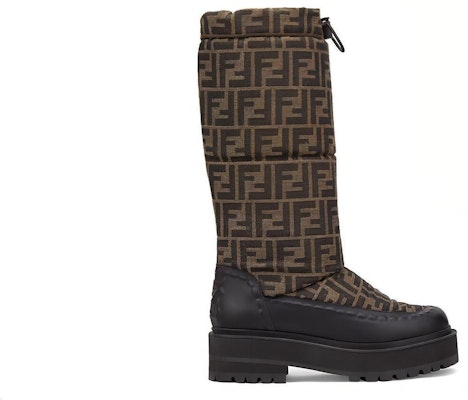 (Women) Fendi Leather Mid-Calf Boots 'Brown' 8U8182AHGKF13CV Order (Women) Fendi Leather Mid-Calf Boots 'Brown' 8U8182AHGKF13CV