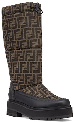 (Women) Fendi Leather Mid-Calf Boots 'Brown' 8U8182AHGKF13CV Lookbook (Women) Fendi Leather Mid-Calf Boots 'Brown' 8U8182AHGKF13CV