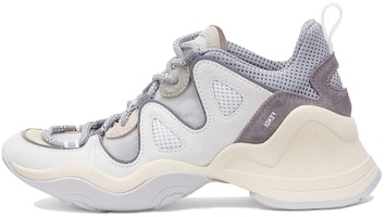 (Women) Fendi Leather Mid-Top Sneaker 'White Grey' 8E7043A8P4F18S2 (Women) Fendi Leather Mid-Top Sneaker 'White Grey' 8E7043A8P4F18S2