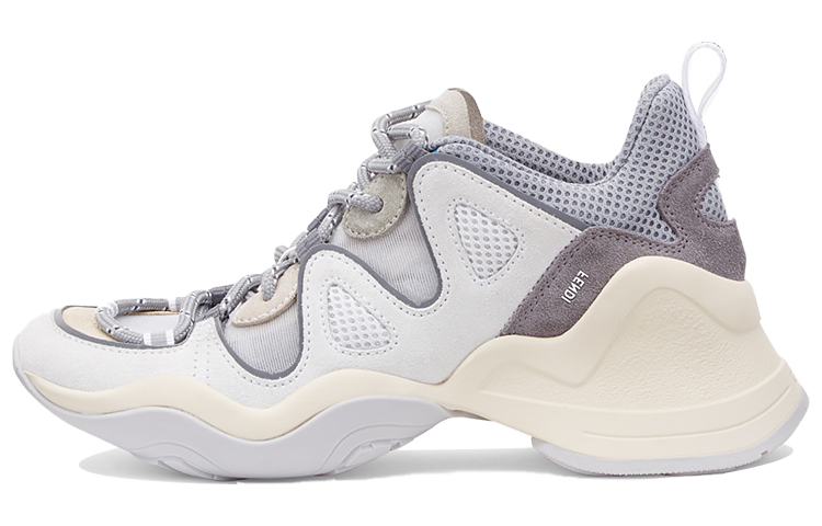 (Women) Fendi Leather Mid-Top Sneaker 'White Grey' 8E7043A8P4F18S2