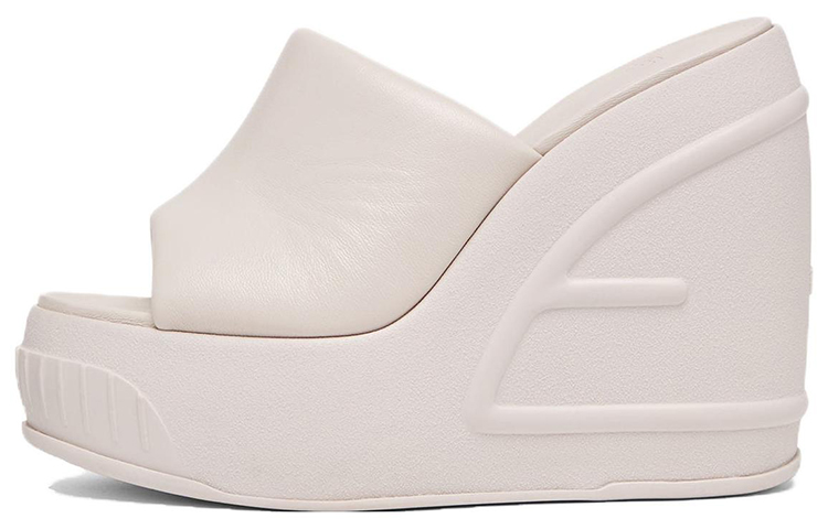 (Women) Fendi Leather Open Toe Fashion Sandal 'Beige' 8R8405NBAF084J